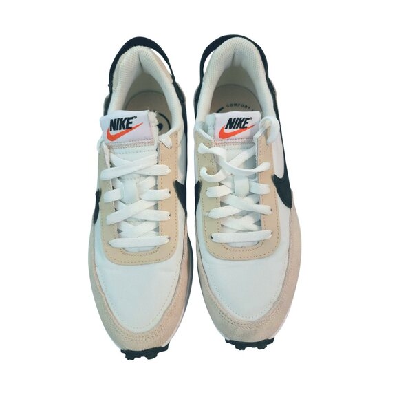 Nike Waffle Debut Womens Shoes Size 7 Beige/Black Running Sneakers - Picture 2 of 9